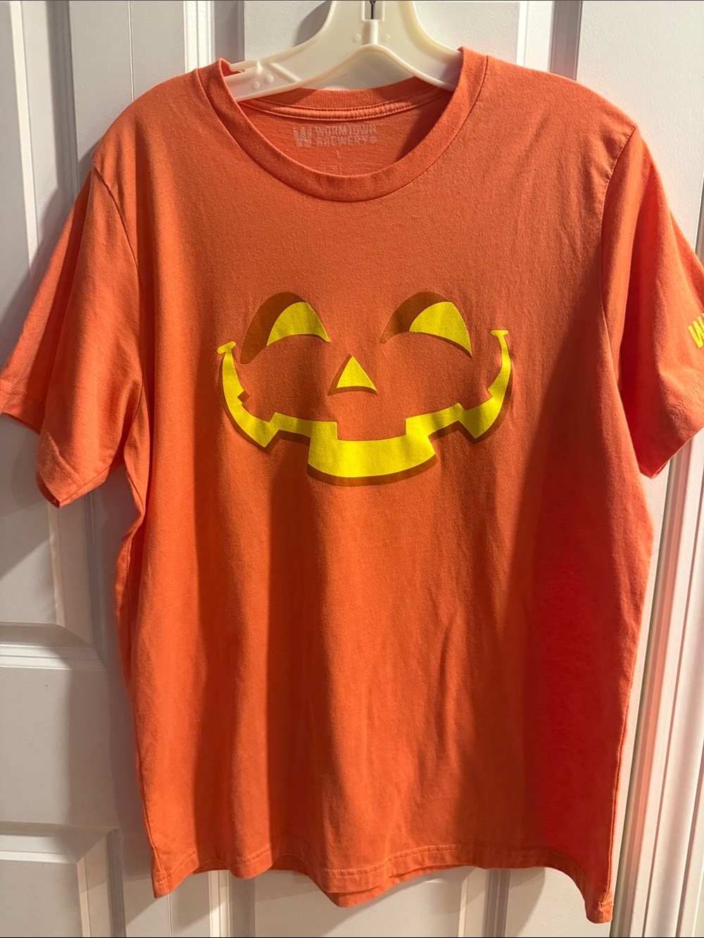Wormtown Brewery Fresh Patch Pumpkin Ale T shirt Halloween